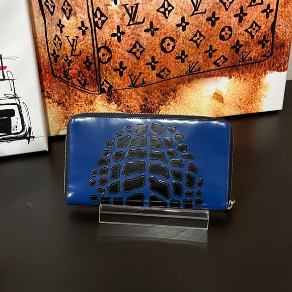 PRADA Grafite Spazzolato Long Clutch/Wallet EUC - Picture 1 of 6